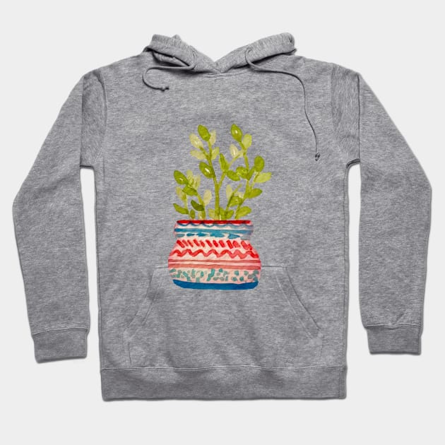 potted plant Hoodie by dreamtravel